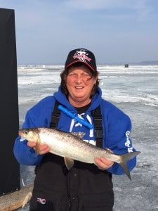 Chris with a nice Whitefish