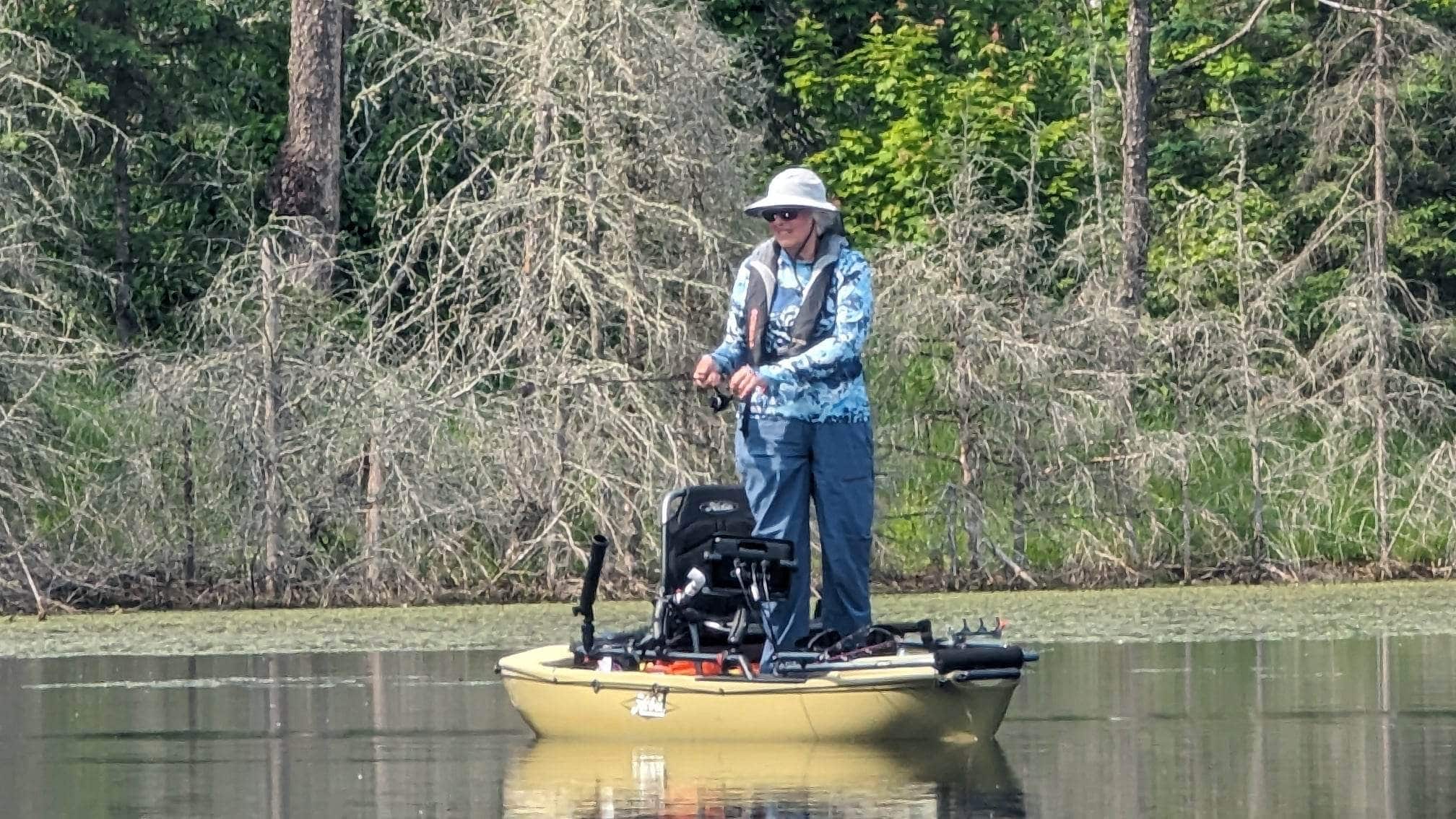 Guided Kayak Fishing in Polk County