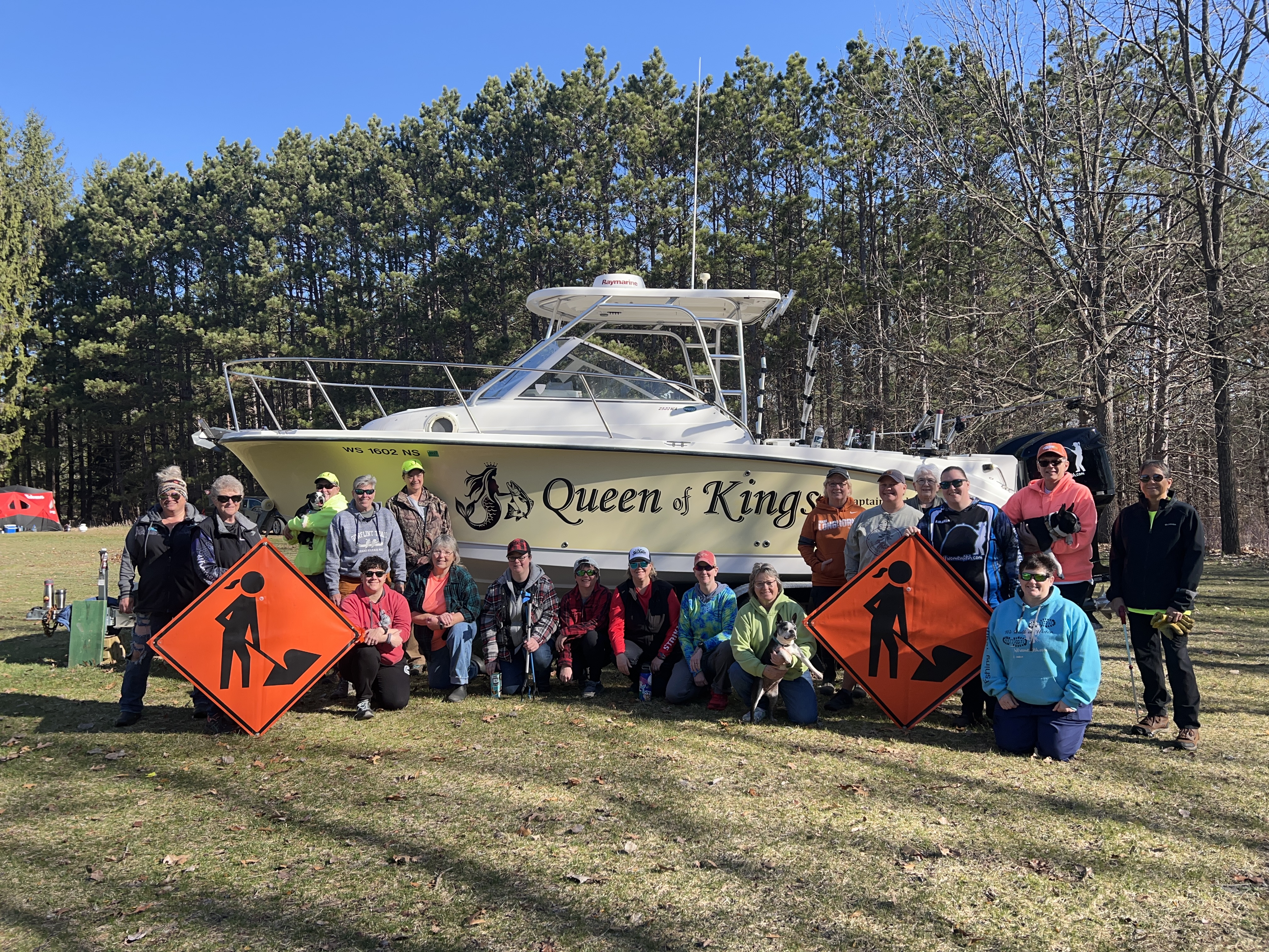 Highway Cleanup and shore fishing!