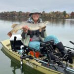 Kayak Fishing Bloomer, WI